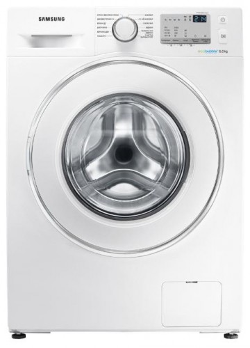 Vaskemaskine Samsung WW60J4063JW Foto, Egenskaber