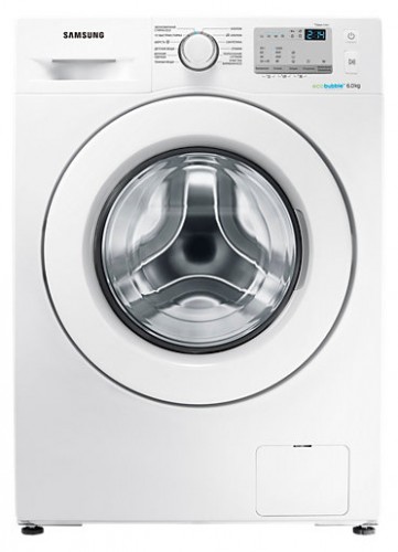 वॉशिंग मशीन Samsung WW60J4063LW तस्वीर, विशेषताएँ