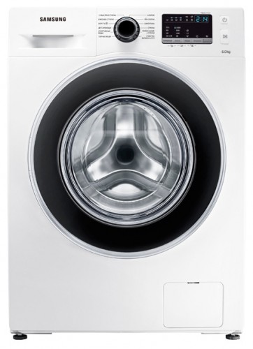 Vaskemaskine Samsung WW60J4090HW Foto, Egenskaber