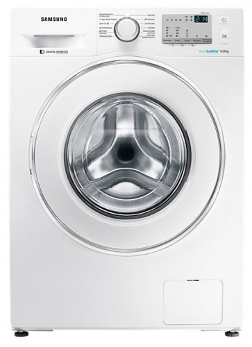 Máquina de lavar Samsung WW60J4213JW Foto, características