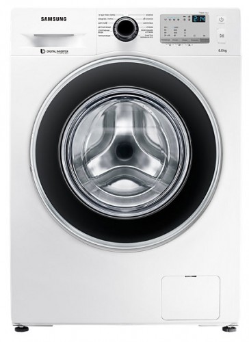 çamaşır makinesi Samsung WW60J4243HW fotoğraf, özellikleri