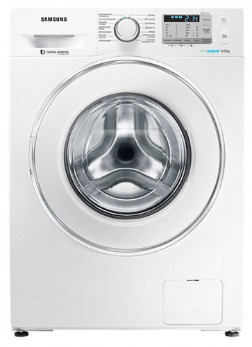 Vaskemaskine Samsung WW60J5213JW Foto, Egenskaber