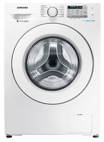 洗濯機 Samsung WW60J5213LW 写真, 特性