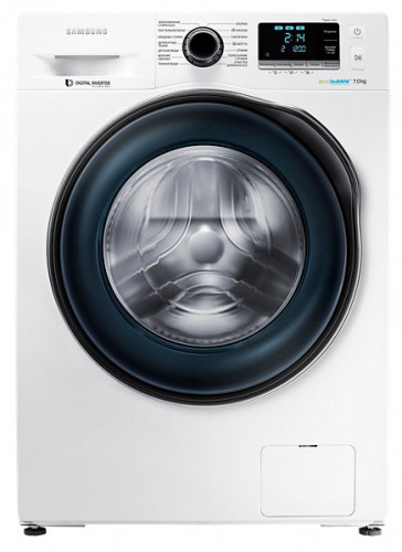 洗濯機 Samsung WW70J6210DW 写真, 特性