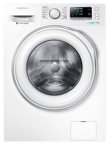Vaskemaskine Samsung WW70J6210FW Foto, Egenskaber