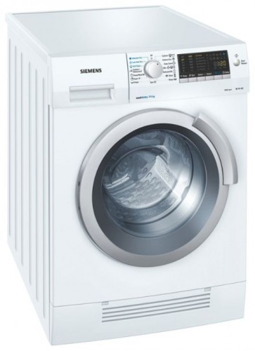 Máquina de lavar Siemens WD 14H421 Foto, características