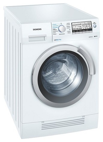 Tvättmaskin Siemens WD 14H540 Fil, egenskaper