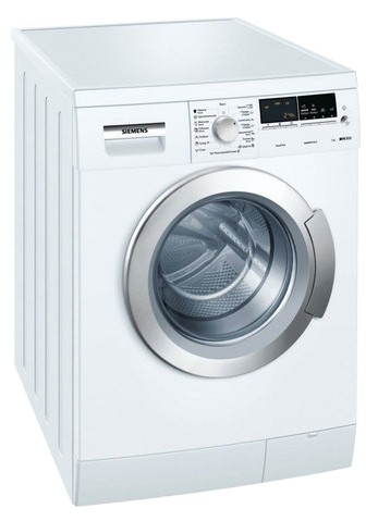 çamaşır makinesi Siemens WM 12E447 fotoğraf, özellikleri