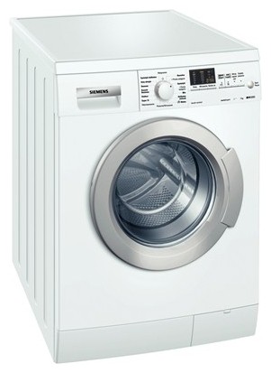 Tvättmaskin Siemens WM 12E48 A Fil, egenskaper