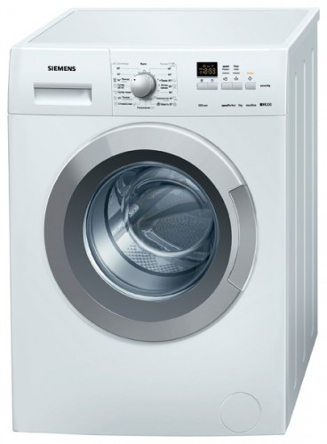 Máquina de lavar Siemens WS 10G140 Foto, características