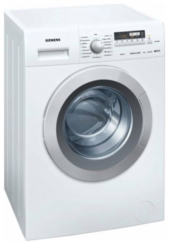 çamaşır makinesi Siemens WS 10G240 fotoğraf, özellikleri