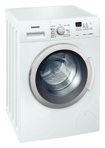 Máquina de lavar Siemens WS 10O160 Foto, características