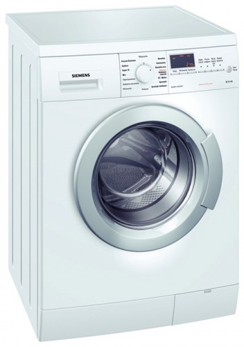 Máquina de lavar Siemens WS 10X47 A Foto, características