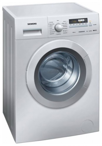 Máquina de lavar Siemens WS 12G24 S Foto, características