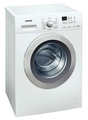 Tvättmaskin Siemens WS12G160 Fil, egenskaper