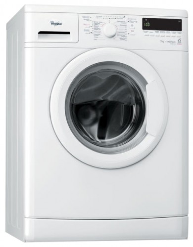 洗濯機 Whirlpool WSM 7100 写真, 特性