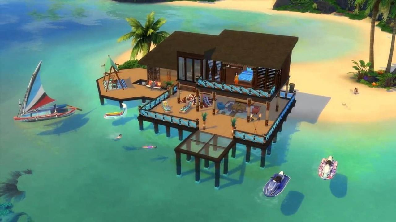 The Sims 4 + Island Living Bundle Origin CD Key, 16.94$