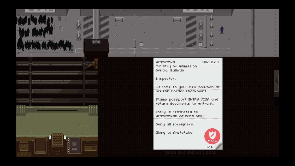 Papers, Please Steam Gift, 26.78$