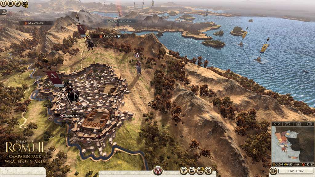 Total War: ROME II - Wrath of Sparta DLC Steam CD Key, 7.24$