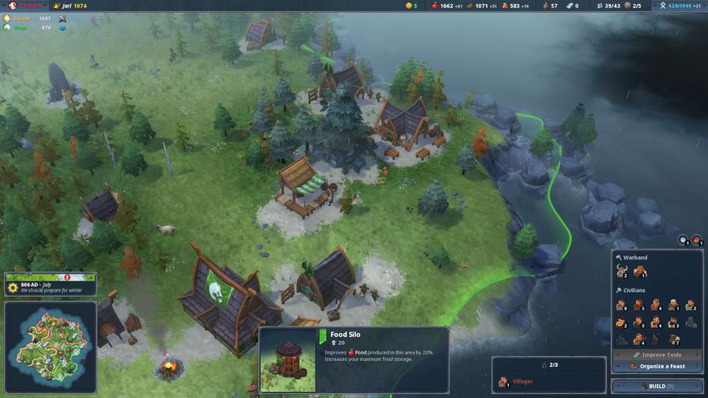 Northgard: The Ultimate Clan Wars Edition Steam CD Key, 67.79$