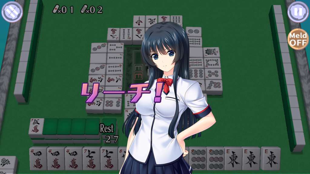 Mahjong Pretty Girls Battle: School Girls Edition Steam CD Key, 2.09$