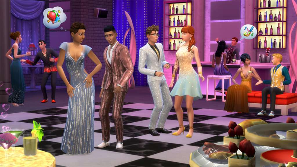 The Sims 4 - Luxury Party Stuff DLC EU Origin CD Key, 10.69$