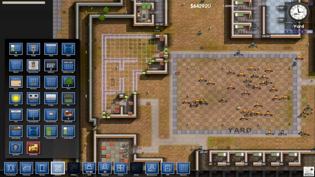 Prison Architect Name in Game Steam Gift, 8.08$