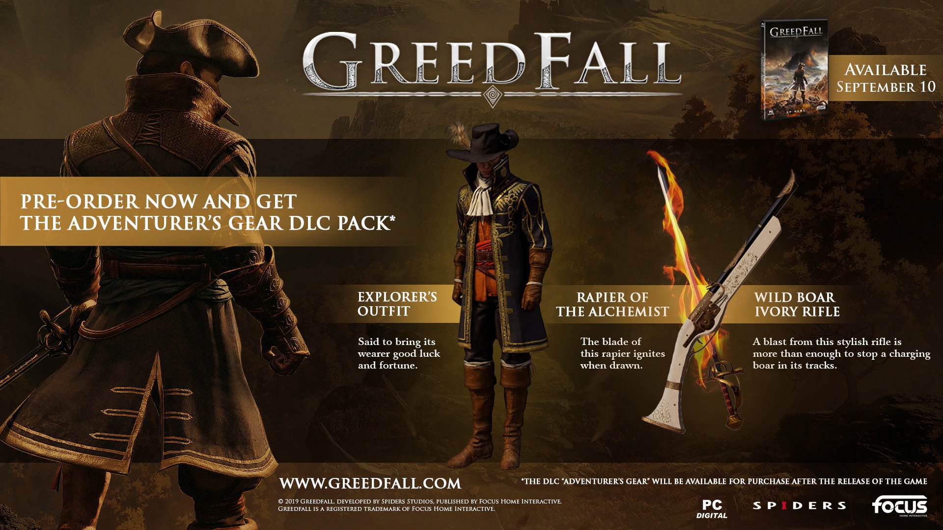 GreedFall Gold Edition EU XBOX One CD Key, 19.55$