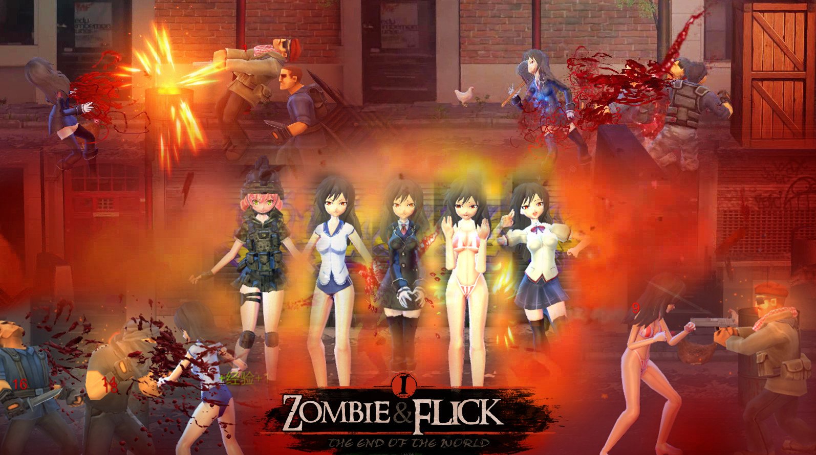 Zombie Flick | 僵尸快打 Steam CD Key, 0.44$
