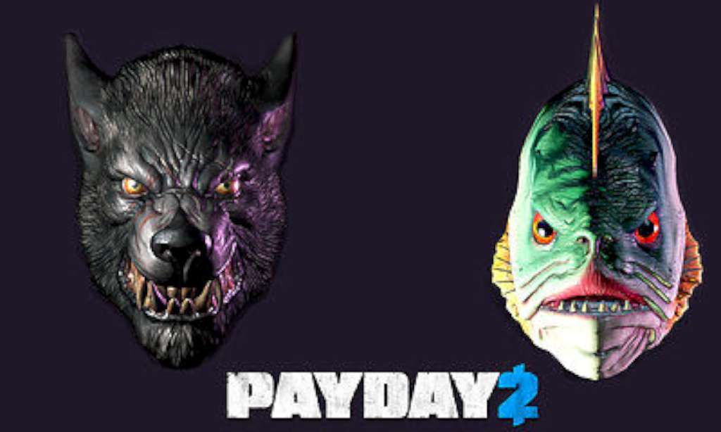 PAYDAY 2 - Lycanwulf and The One Below Masks DLC Steam CD Key, 0.37$