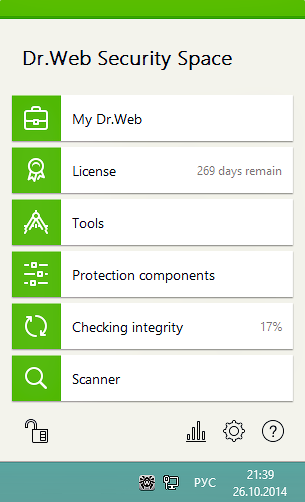 Dr.Web Security Space Key (1 Year / 1 PC + 1 Mobile Android Device) (ONLY FOR NEW ACCOUNTS), 10.16$