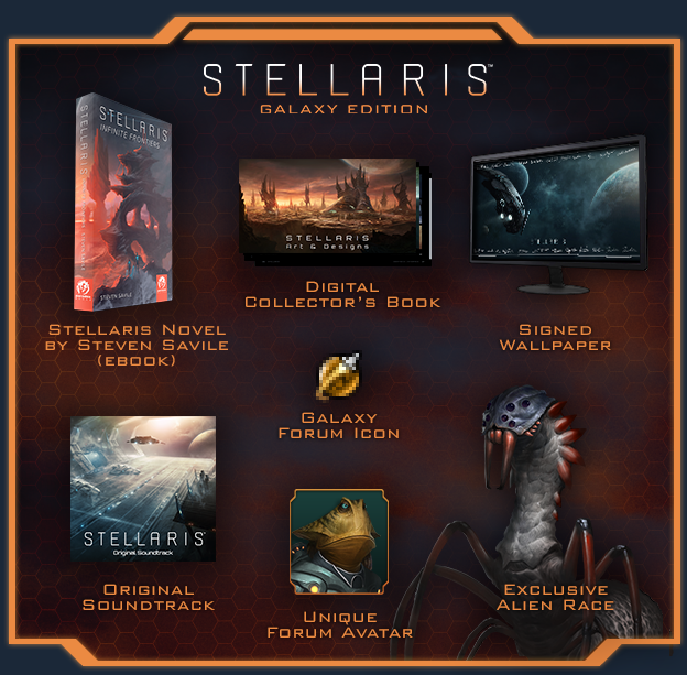 Stellaris Galaxy Edition LATAM Steam CD Key, 15.36$