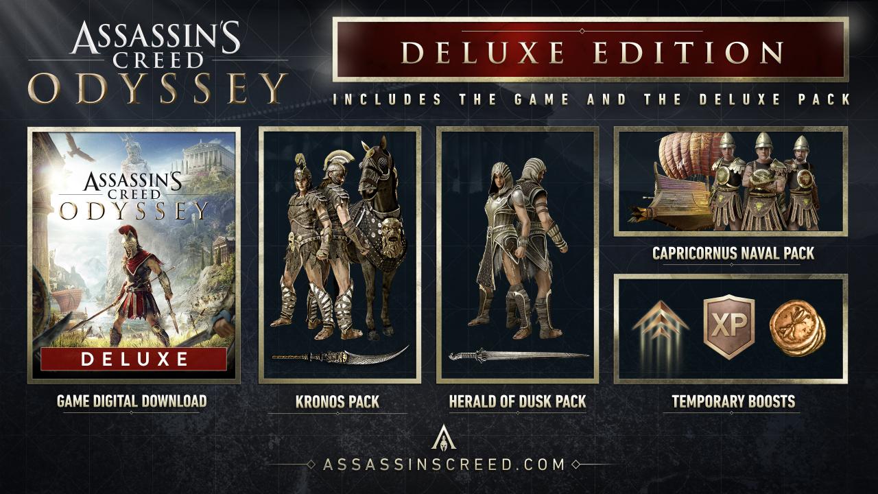 Assassin's Creed Odyssey Deluxe Edition EU Steam Altergift, 64.03$