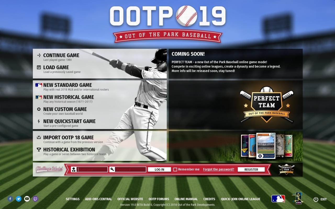 Out of the Park Baseball 19 Steam CD Key, 135.58$