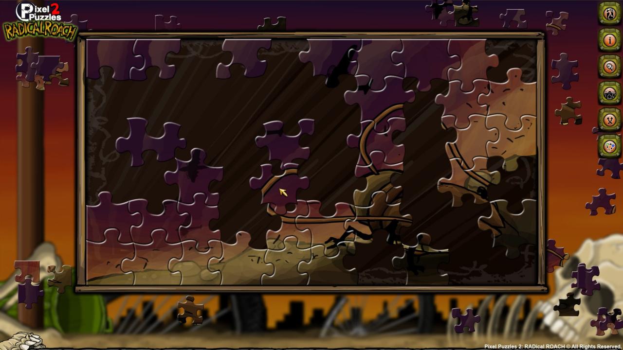 Pixel Puzzles 2: RADical ROACH Steam CD Key, 0.5$