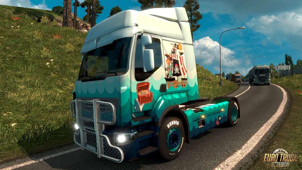 Euro Truck Simulator 2 - Pirate Paint Jobs Pack Steam CD Key, 1.41$