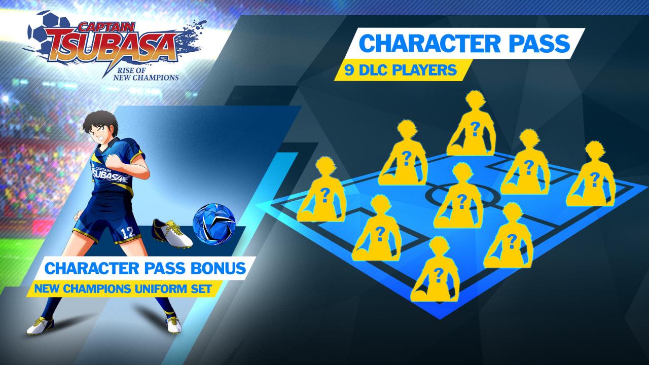 Captain Tsubasa: Rise of New Champions - Character Pass DLC Steam CD Key, 10.19$