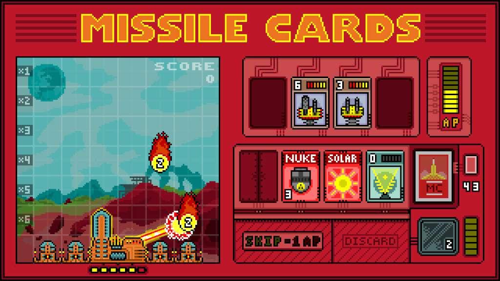 Missile Cards Steam CD Key, 0.95$