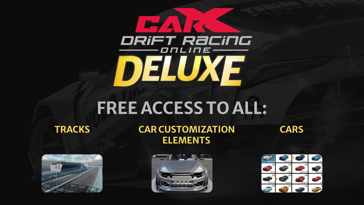 CarX Drift Racing Online - Deluxe DLC Steam Altergift, 25.21$