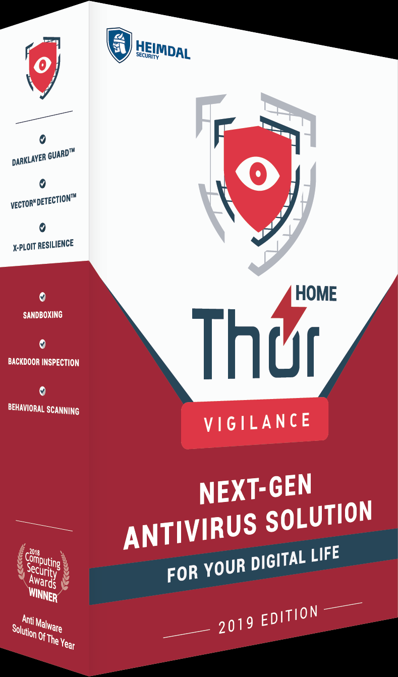 THOR Vigilance Home - Antivirus (1 year / 3 PCs), 18.36$