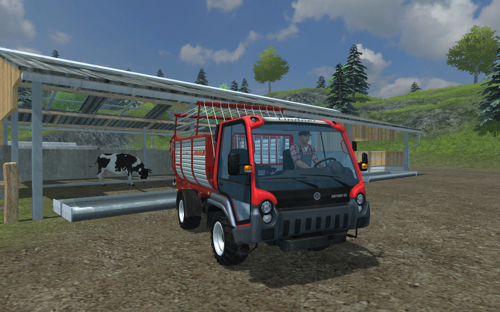 Farming Simulator 2013 - Lindner Unitrac DLC Steam CD Key, 3.01$