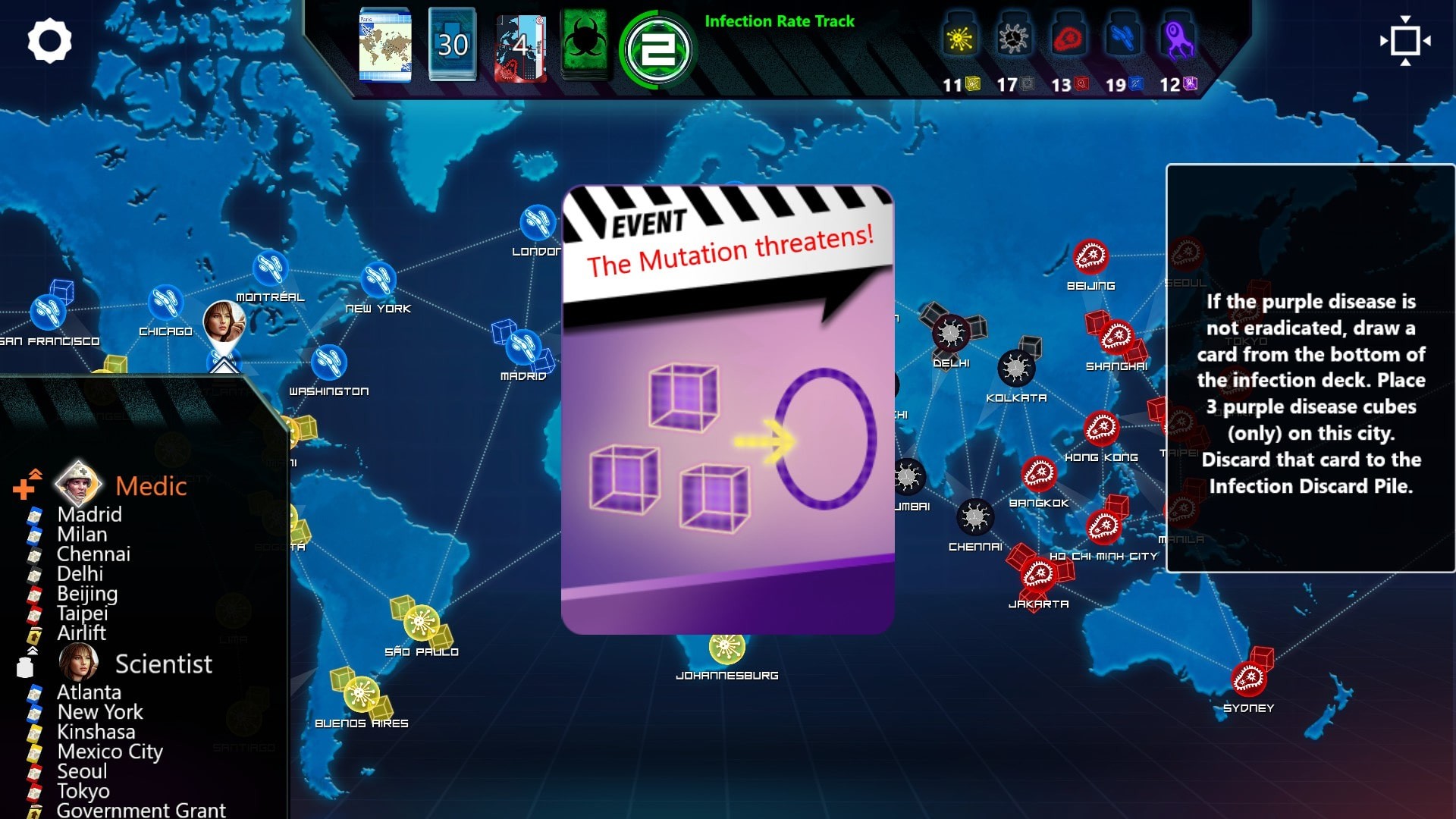 Pandemic: On the Brink - Mutation DLC Steam CD Key, 0.79$