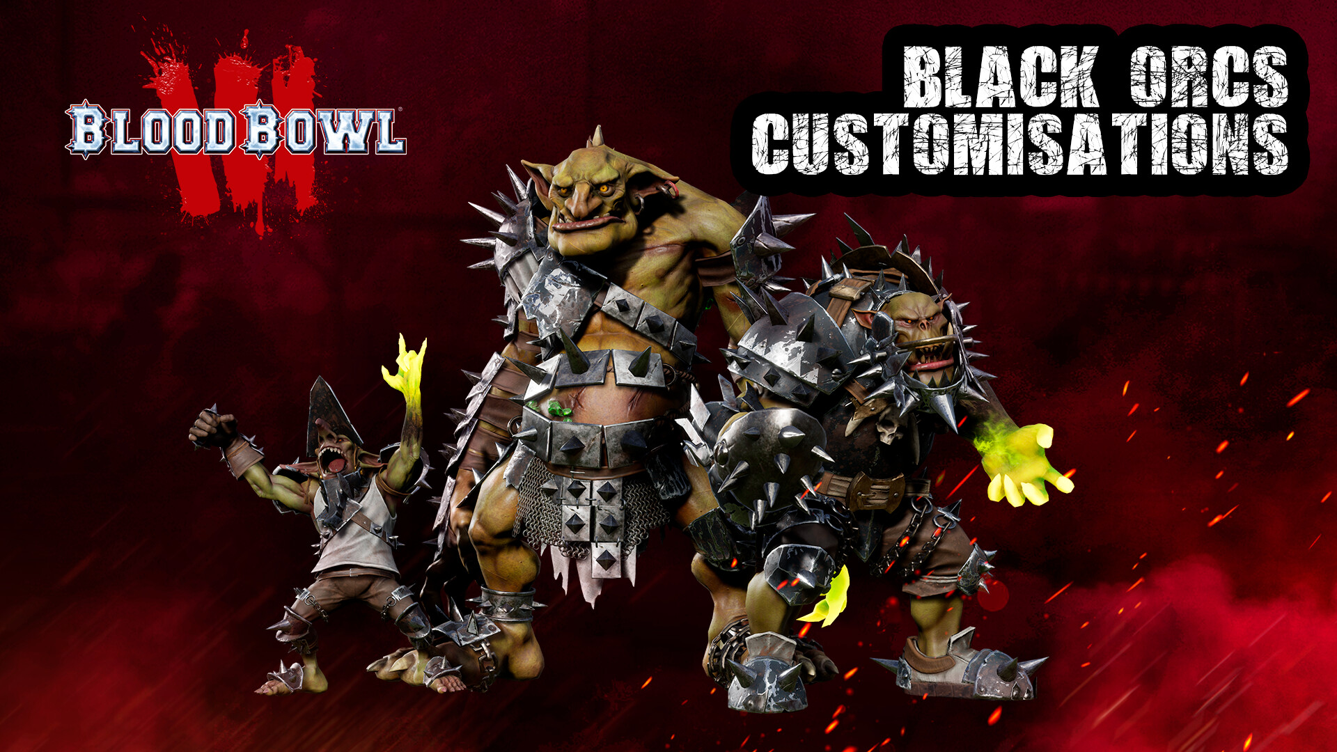 Blood Bowl 3 - Black Orcs Customizations DLC Steam CD Key, 3.82$