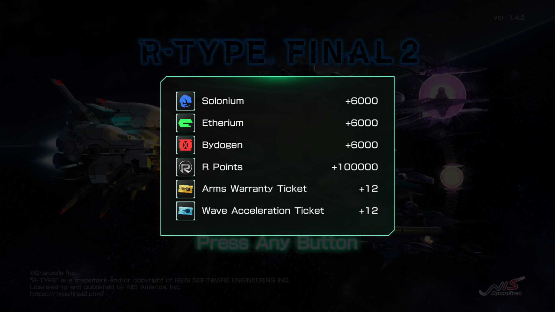 R-Type Final 2 - Ace Pilot Special Training Pack II DLC Steam CD Key, 4.66$
