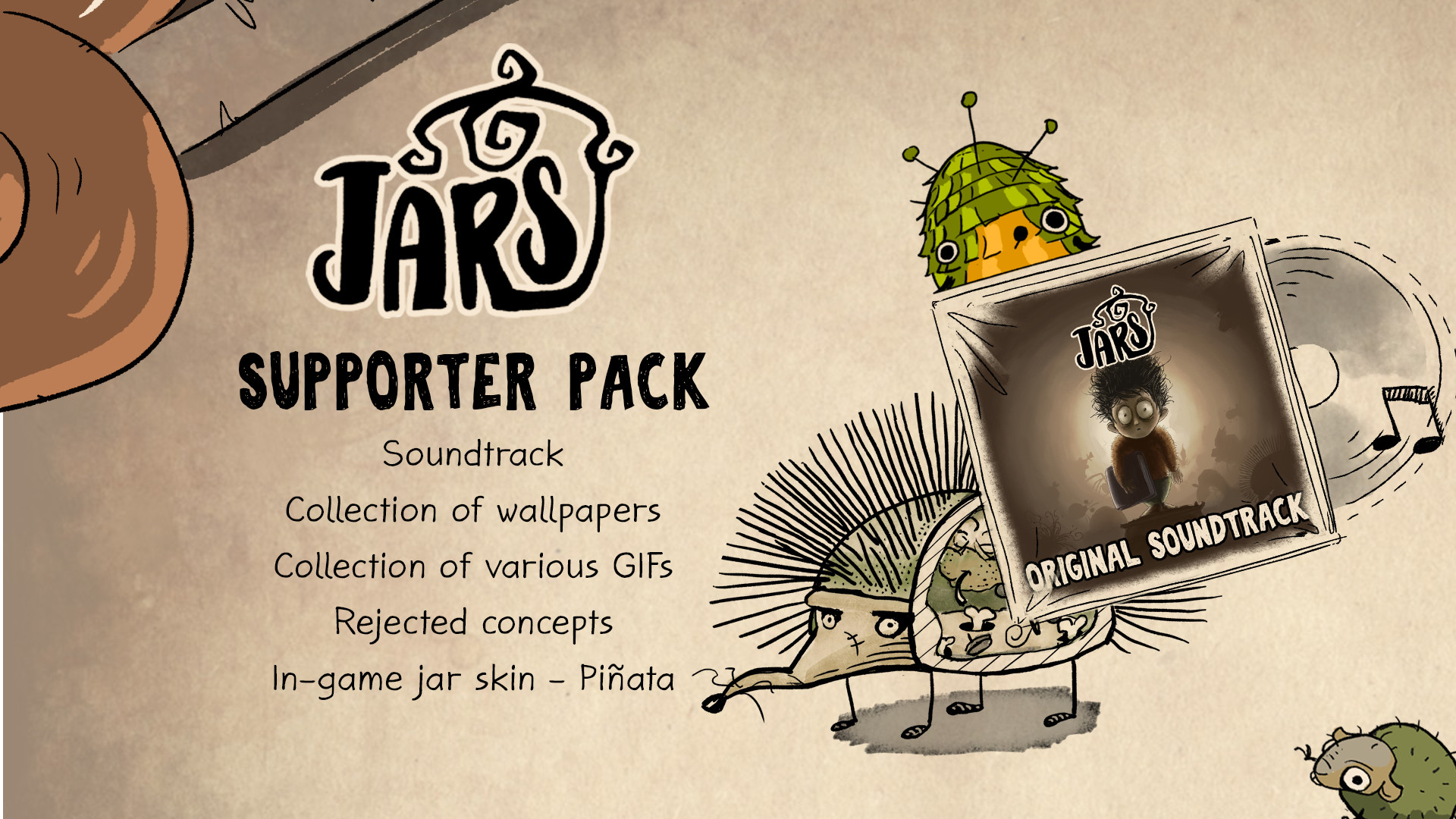 JARS - Supporter Pack DLC Steam CD Key, 1.06$