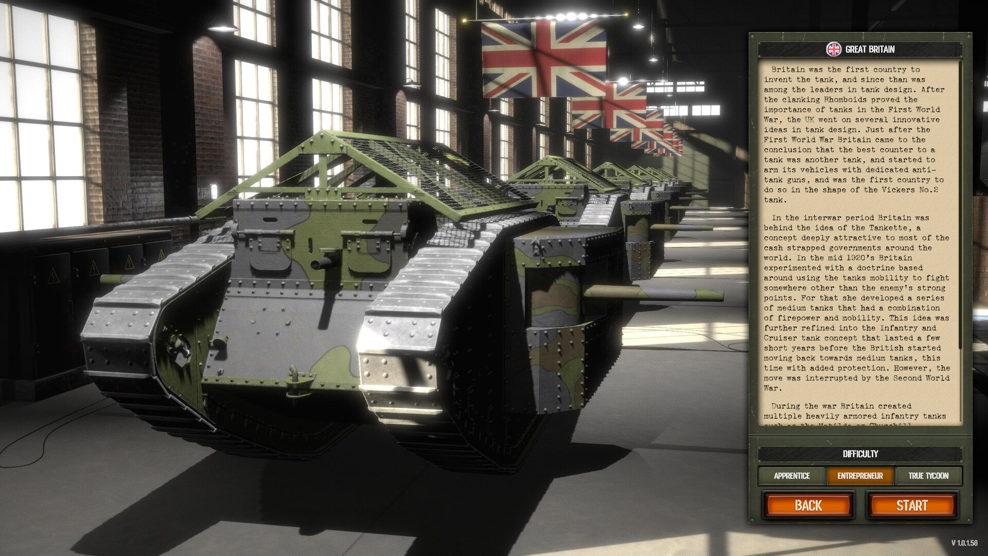 Arms Trade Tycoon Tanks Steam Account, 22.02$