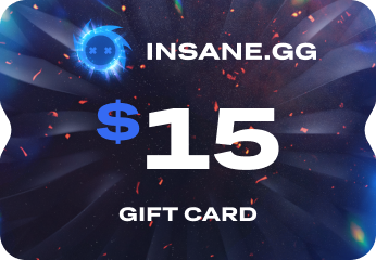 Insane.gg Gift Card $15 Code, 17.36$