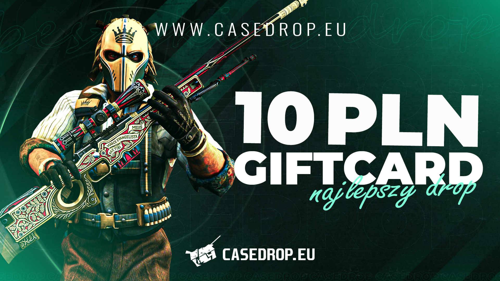 Casedrop.eu Gift Card 10 PLN, 2.5$