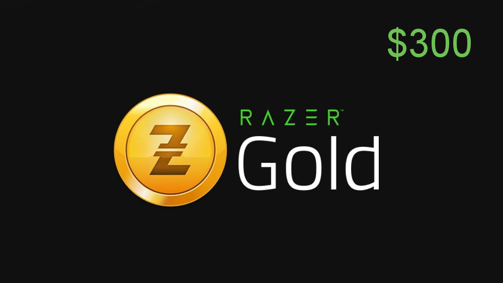 Razer Gold $300 Global, 316.16$