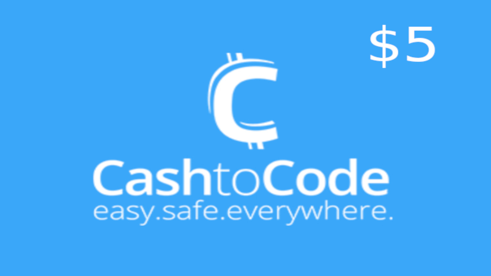 CashtoCode $5 Gift Card US, 5.98$